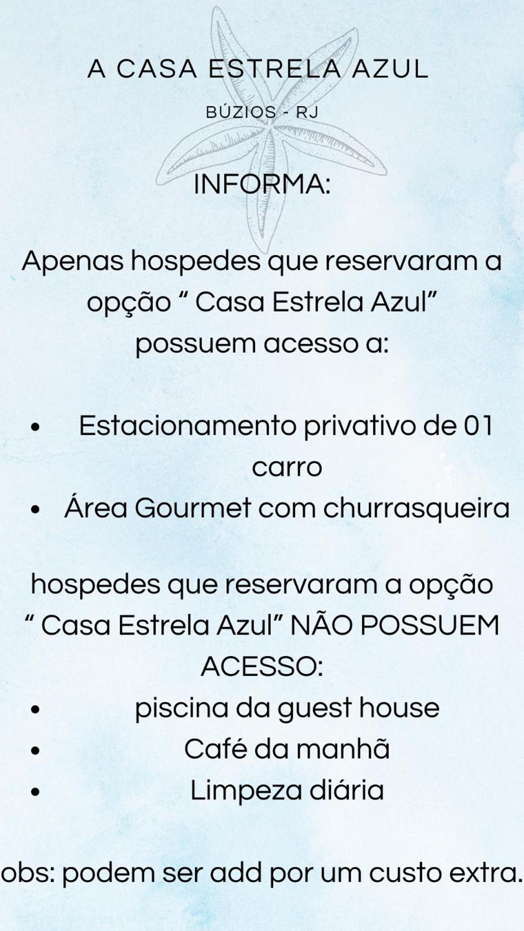 Estrela Azul Guest House Buzios Exterior photo